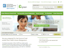 Tablet Screenshot of greenresourcecouncil.org